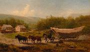 unknow artist Conestoga Wagon oil painting picture wholesale